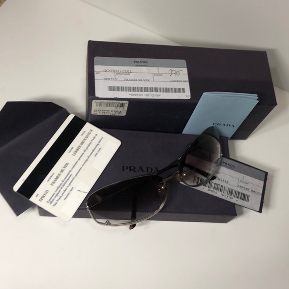 Prada Accessories - Prada Sunglasses w/ case/box/cards